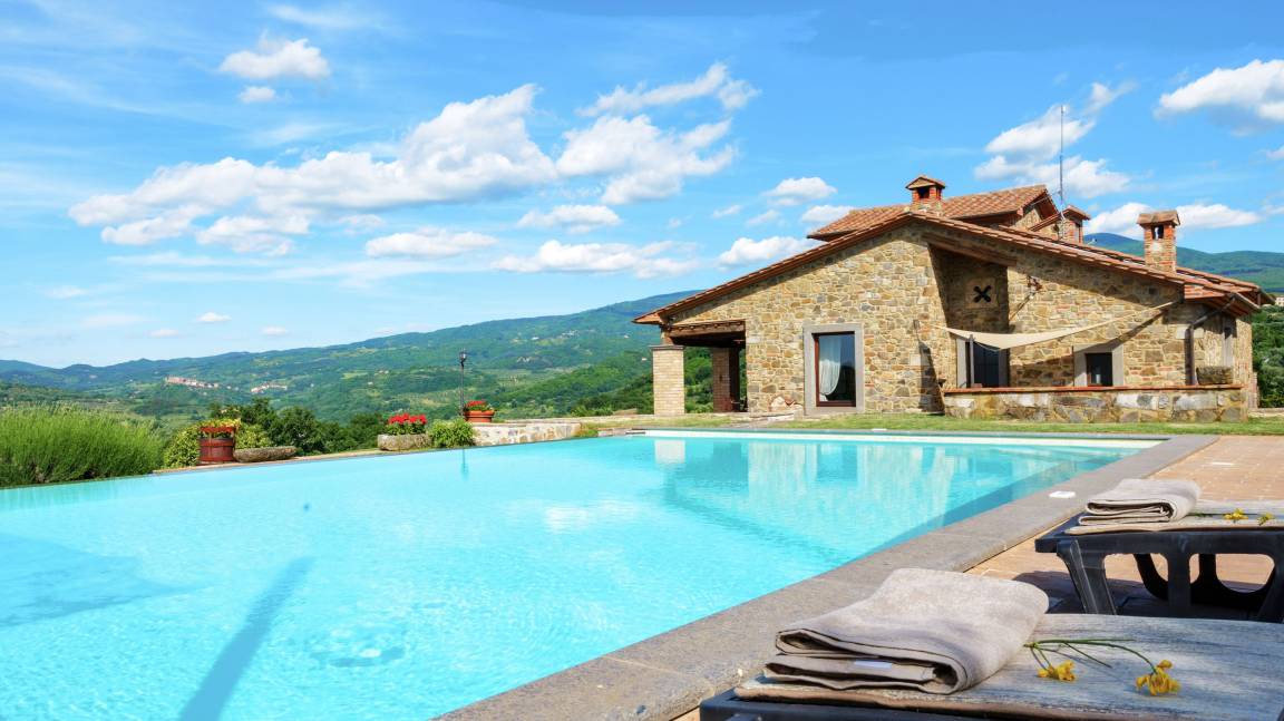 Castel del Piano Villa | 130 m² Villa ∙ 3 bedrooms ∙ 6 guests