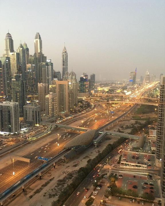 Jumeirah Lake Towers Apartment | 180° Sheik Zayed Road balcony views 2BR in JLT