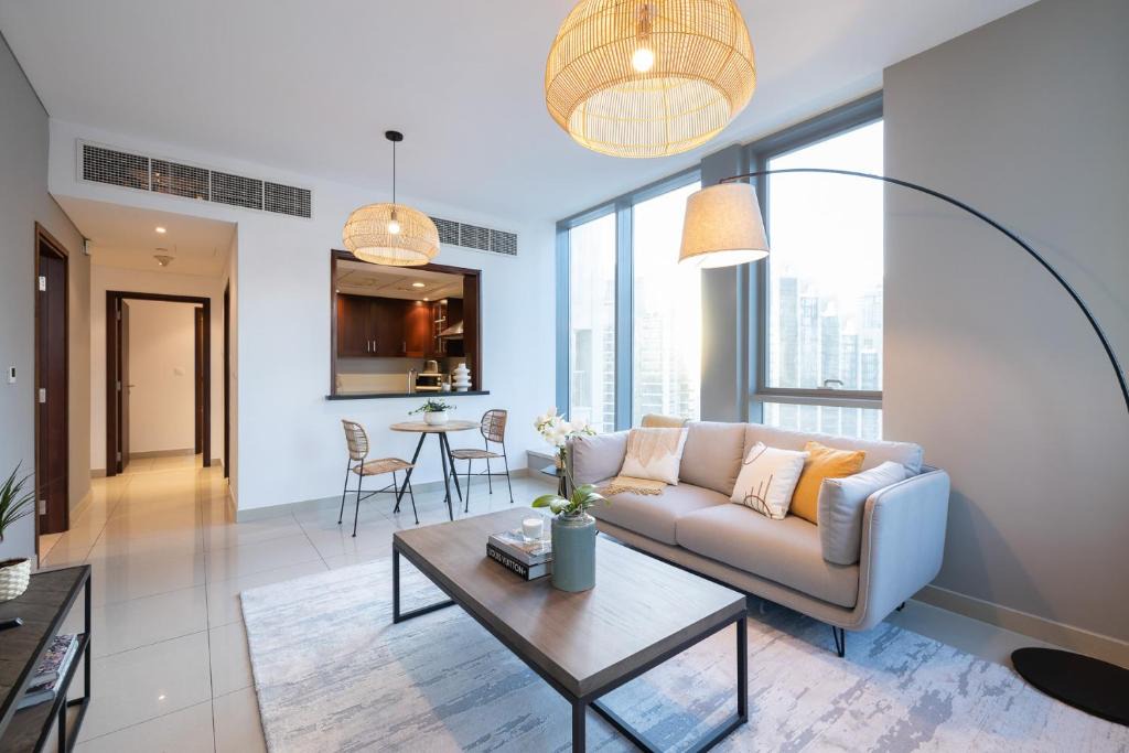 Downtown Dubai Apartment | 2BR 42nd Floor, Tranquil Spot Burj Khalifa View, 29 Boulevard Tower 1
