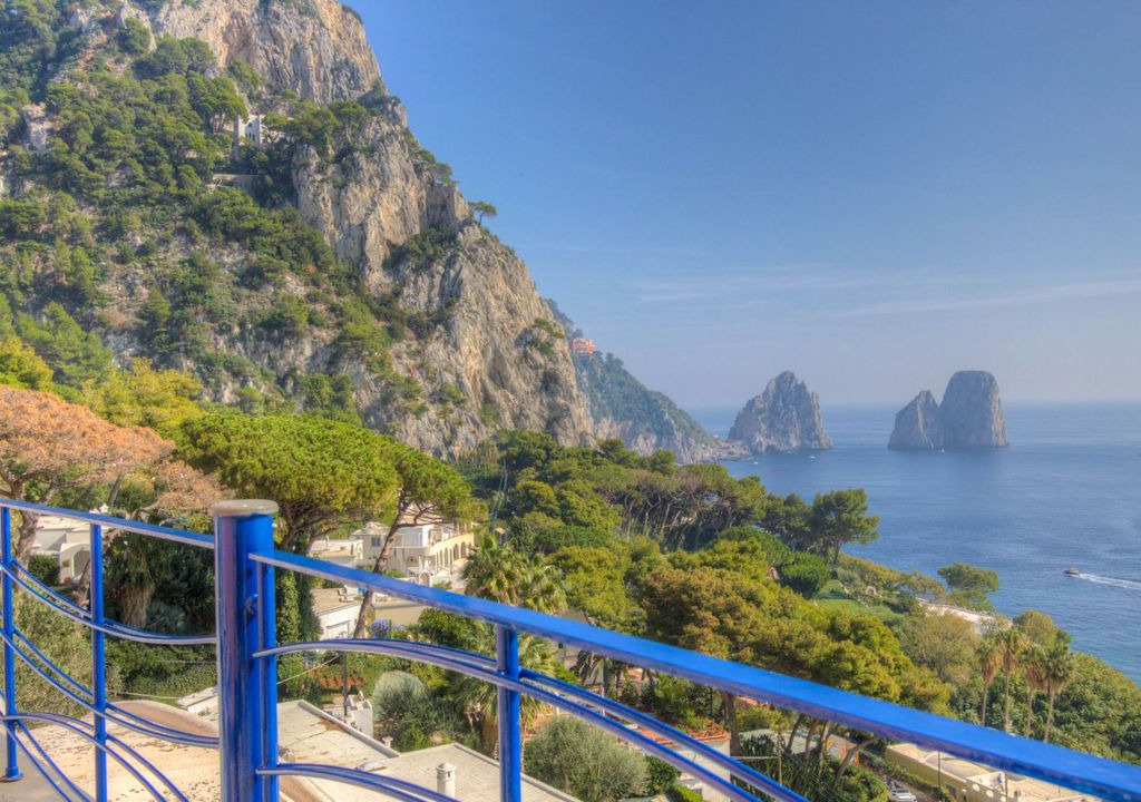 Marina Piccola Villa | 🏆65SC Villa Sirenella - Luxury villa 😍Faraglioni view ❄️A/C Terrace Beach@5mi