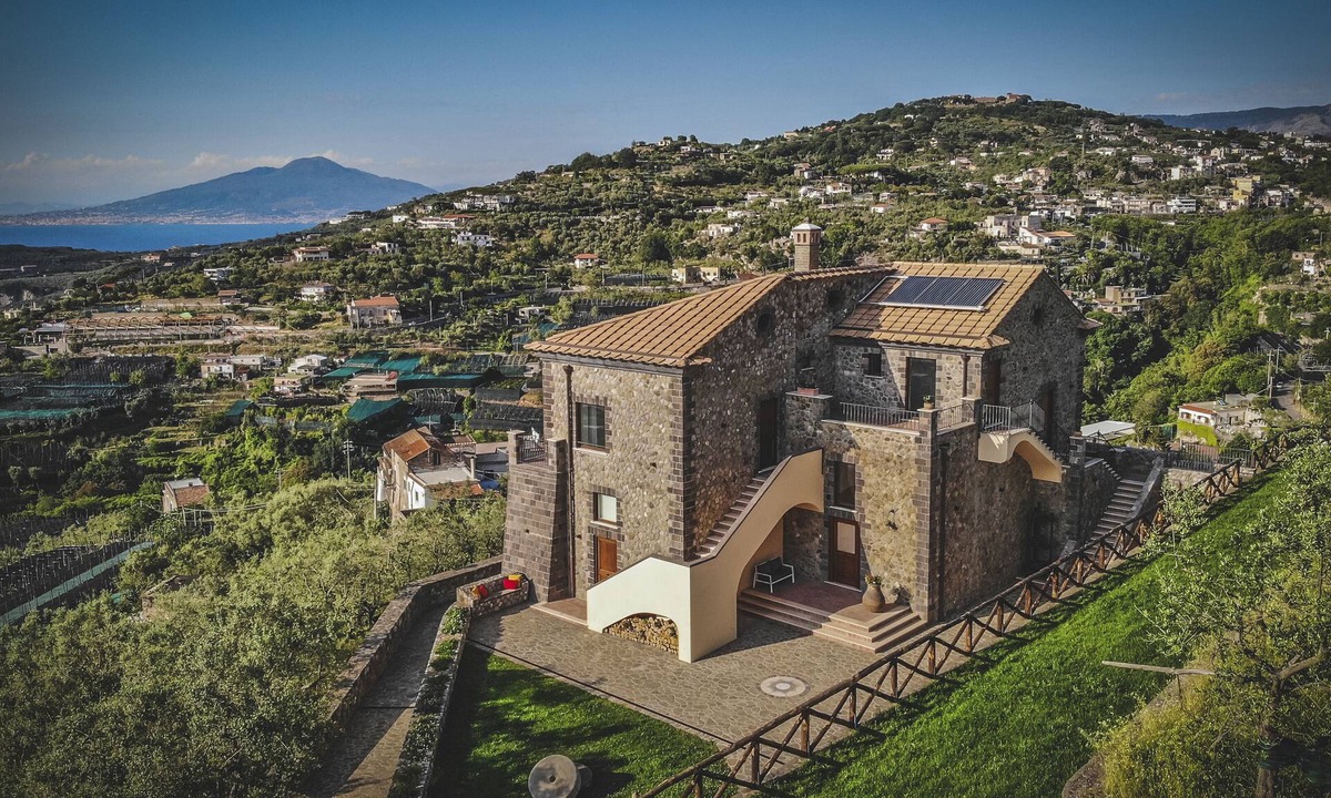 Schiazzano Villa | Agriresort Villa Edera, pool & sea view