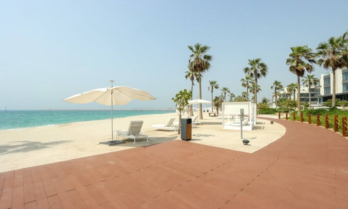 Dubai Apartment | Beachfront Ultra 4BR Duplex | Sea & Burj Views
