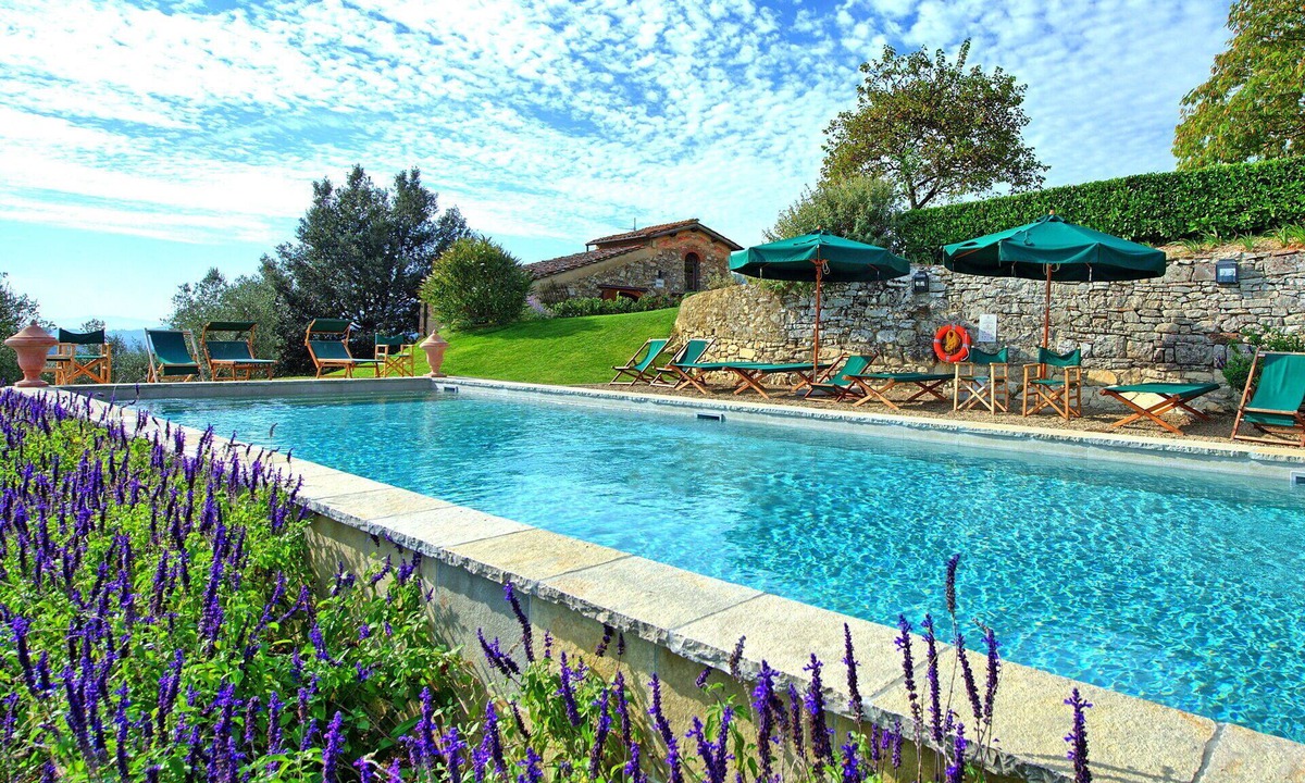 San Donato in Collina Villa | Beautiful private villa with WIFI, private pool, A/C, TV and panoramic view, close to Florence