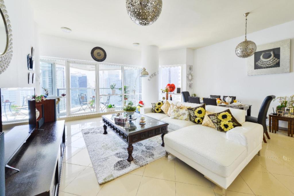 Jumeirah Lake Towers Apartment | Beautiful 2Bed 2Baclcony in JLT, Dubai