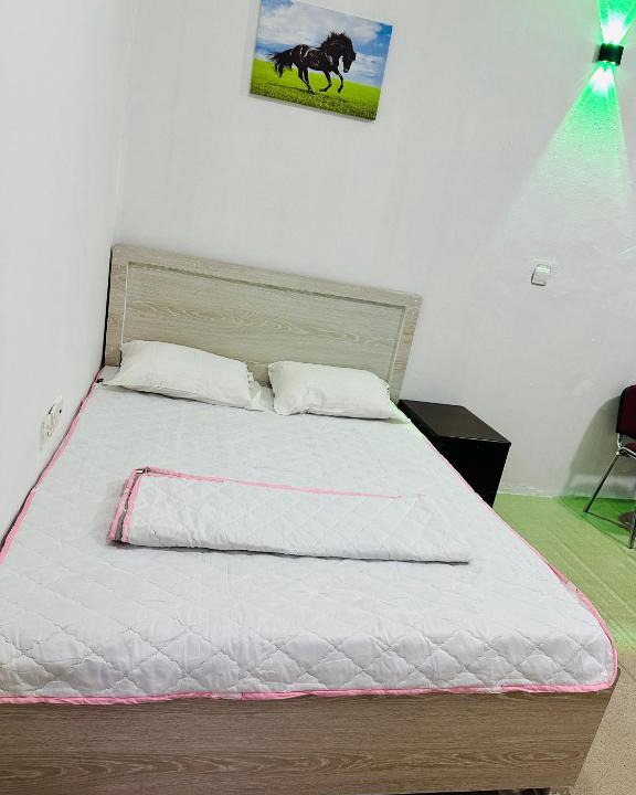 Sharjah Apartment | Big bedroom in apartment sharing washroom