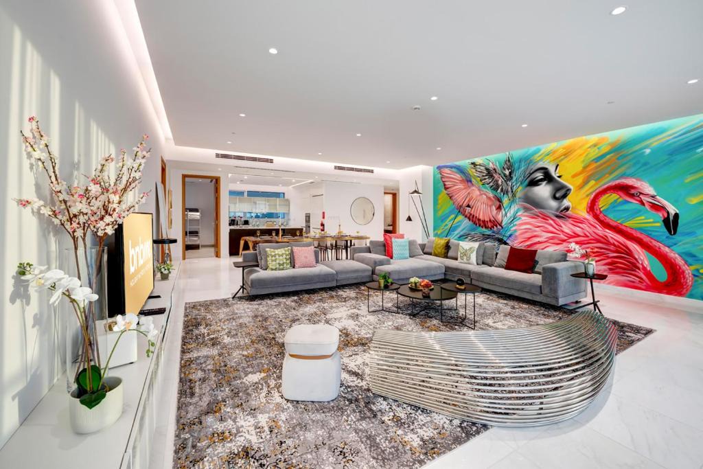 Dubai Marina Apartment | bnbmehomes - Best views in Dubai- 1 JBR Penthouse - 3703