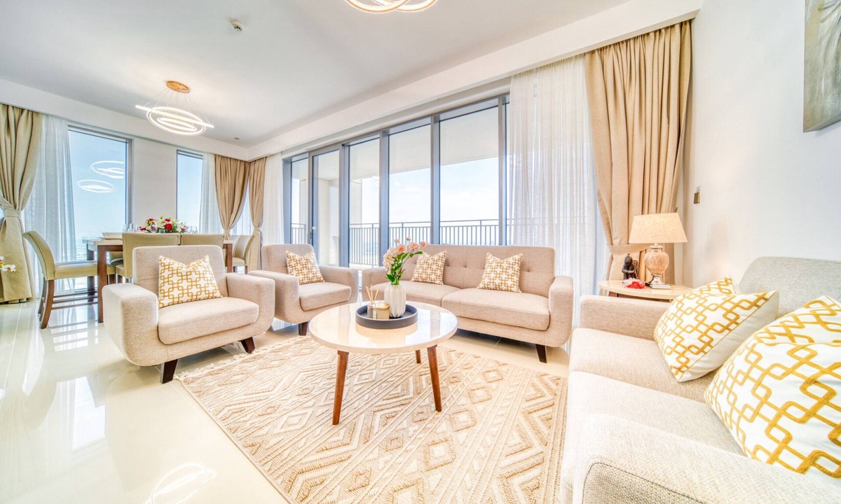 Dubai Apartment | Charming 3BR at 17 Icon Bay Dubai Creek Harbour by Deluxe Holiday Homes