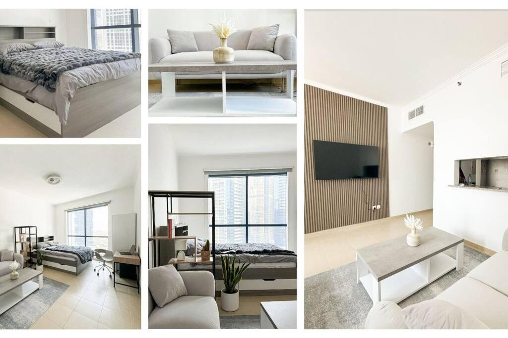 Jumeirah Lake Towers Apartment | Cosy Modern Studio with Lake View and Rooftop Pool in JLT Dubai