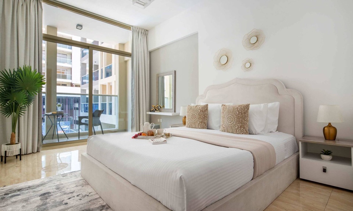 Al Barsha Apartment | Cozy 1BR w/Pool Views in Al Barsha South