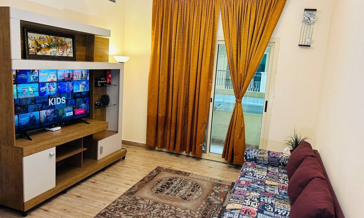 Sharjah Apartment | Cozy 2-bedroom apartment in charming Sharjah with AC