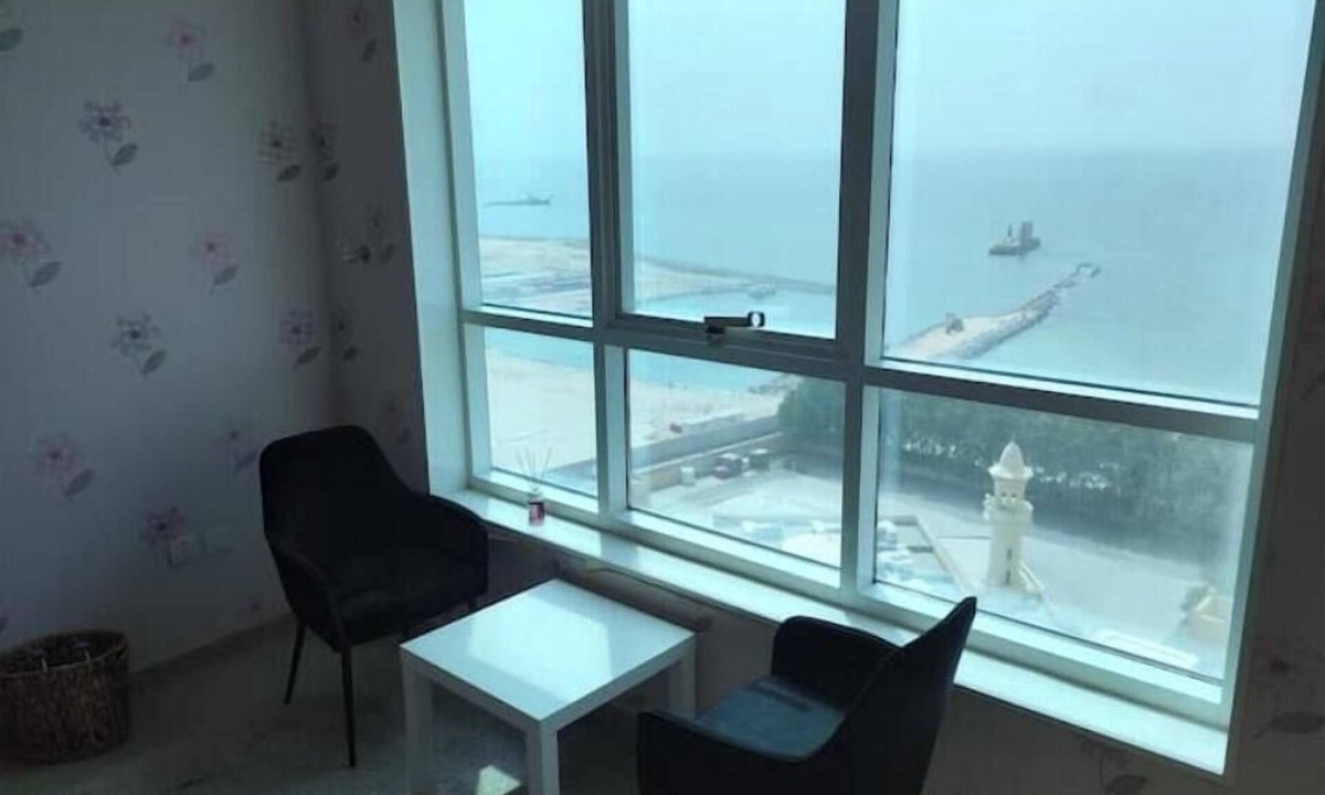 Ajman Apartment | Elegant Room Panoramic Sea View