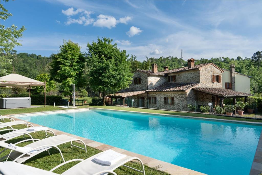 Subbiano House | Il Mulino Di Vogognano - Subbiano, Private Pool, Jacuzzi, Wifi, Tuscany