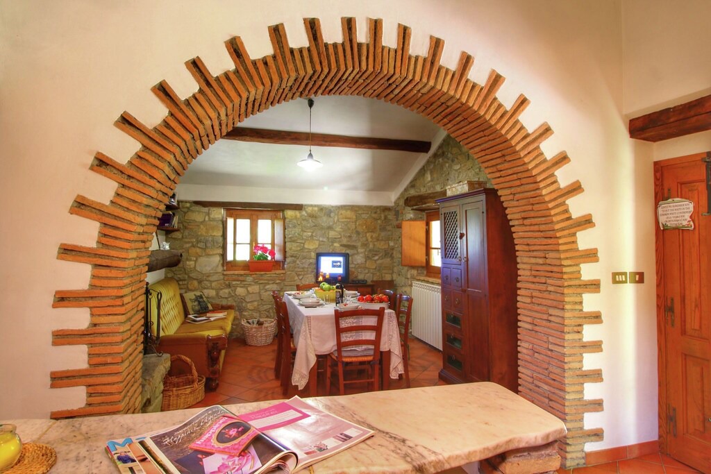 Ortignano Raggiolo House | Modish Farmhouse in Ortignano with Swimming Pool