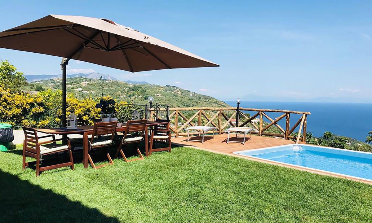 Termini Villa | My Rental Homes - Villa del Saraceno with sea view and salt water swimming pool
