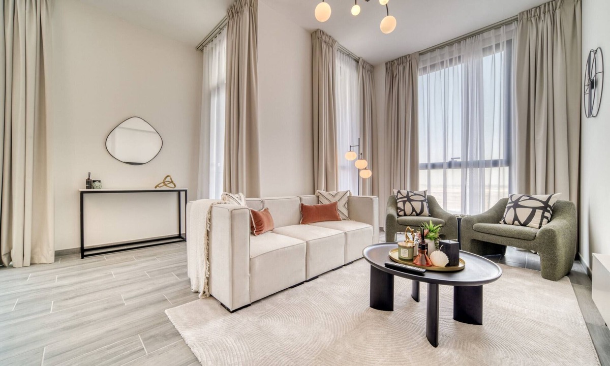 Dubai Production City Apartment | Pleasant 2BR w/Assistant’s Room at Mesk 1 Midtown Dubai Production City by Deluxe Holiday Homes