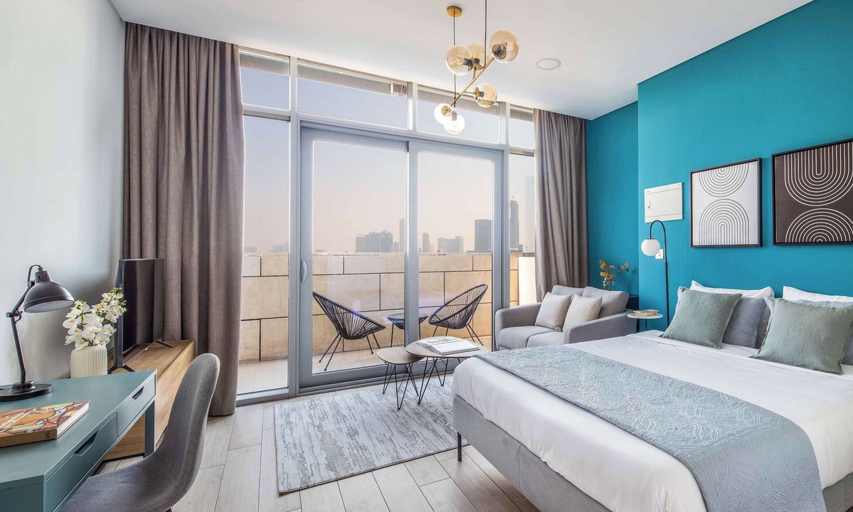 Bur Dubai Apartment | Silkhaus Burj Khalifa View | Burj Daman in DIFC