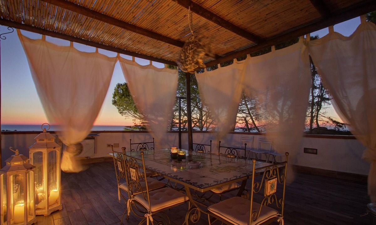 Lacco Ameno Apartment | VILLA AMAZING SUNSET TERRACE sea view, park,aircnd