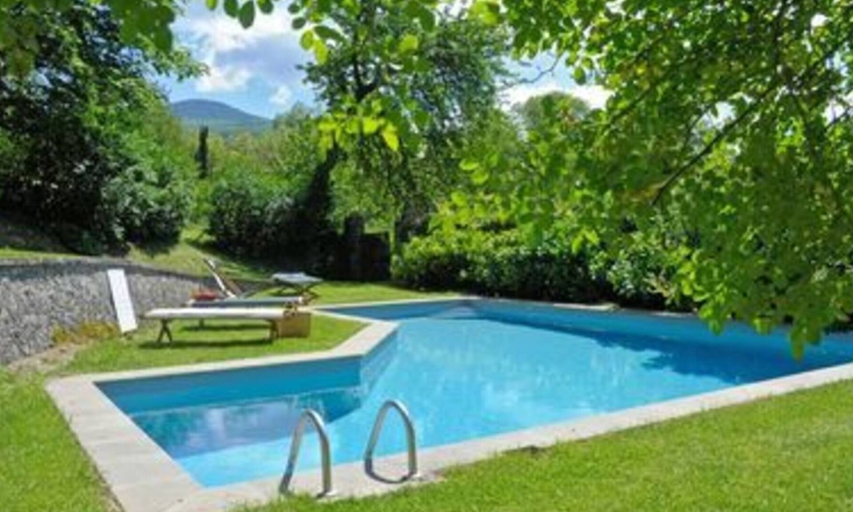 Vivo dʼOrcia Villa | Wonderful private villa for 2 guests with pool, WIFI, TV, balcony and panoramic view
