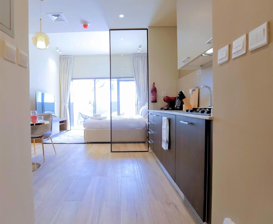 Jumeirah Village Apartment | Wonderful Studio with Balcony Park View Dubai JVC