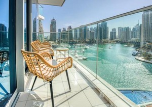 Authentic 2BR at DAMAC Heights Dubai Marina by Deluxe Holiday Homes