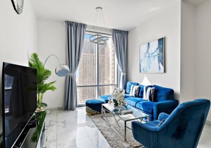 Beautiful Chic 1 Bedroom in Business Bay - Amna Tower