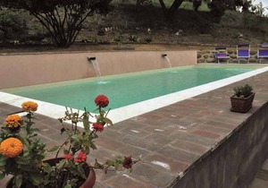 Holiday apartment with pool
