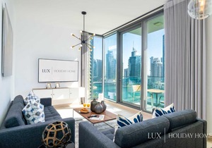 LUX - Contemporary Suite with Full Marina View