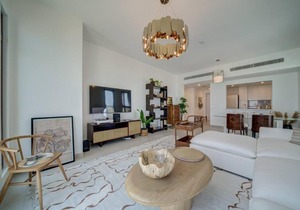 Luxury 2-bedroom apartment with Burj Al Arab view