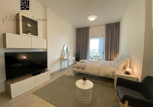Serviced Studio in Bloom Heights by Mira Holiday Homes