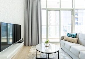 Spacious Studio in Dubai Marina with Marina Views