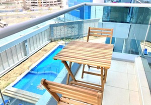 Stunning 1 bedroom balcony business bay Airbetter