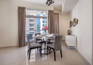 Stunning 1BR with Marina Views