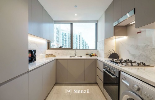 Jadaf Apartment | 1BR Apt Near Downtown with Skyline Views