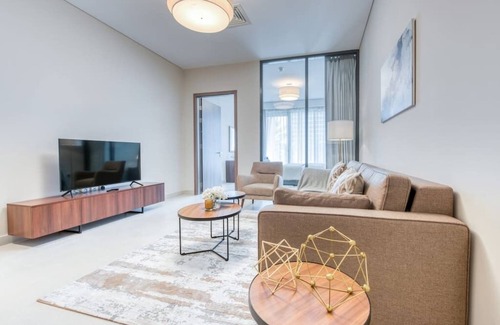Business Bay Apartment | 1BR Trendy Business Bay Apartment Close to Dubai Mall