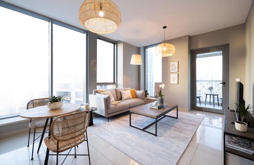 Downtown Dubai Apartment | 2BR 42nd Floor, Tranquil Spot Burj Khalifa View, 29 Boulevard Tower 1