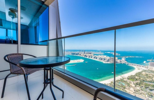 Dubai Apartment | 2BR with Breathtaking Sea View in Ocean Heights by Deluxe Holiday Homes