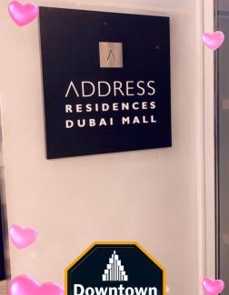 Downtown Dubai Apartment | Address Dubai Mall Fashion Avenue 1 bedroom 23 floor