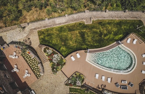 Schiazzano Villa | Agriresort Villa Edera, pool & sea view