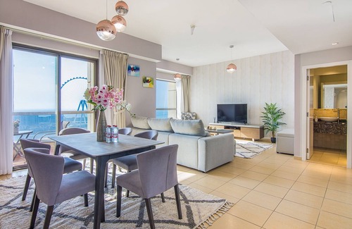 Dubai Marina Apartment | Amazing 2BR Full Sea View Apartment JBR