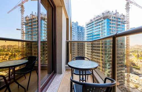 Dubai Sports City Apartment | Amazing Studio with Sauna, Gym and Pool