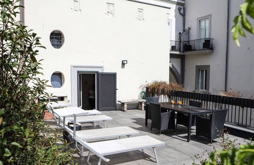 Historical Center Apartment | Apartment with Terrace at Palazzo Firrao by Wonderful Italy