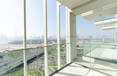Jadaf Apartment | Burj Khalifa view - 1bedroom - Pool & Gym