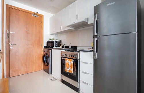 Dubai Production City Apartment | Charming Studio w Lake Views in IMPZ!