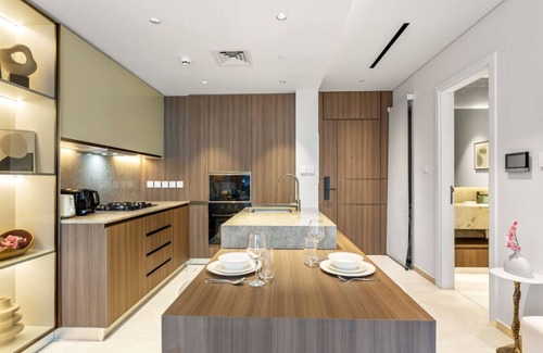 Al Barsha Apartment | Chic Retreat 1Bedroom with Pool view
