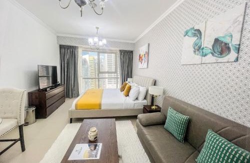 Jumeirah Lake Towers Apartment | Cosmos Living Modern Studio Near Dubai Marina