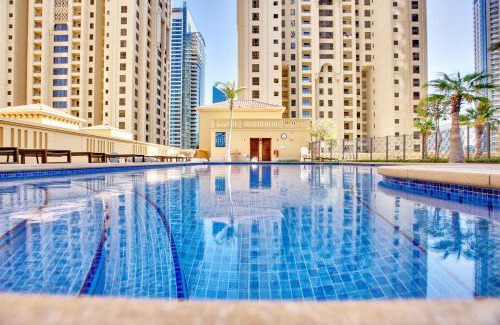 Dubai Marina Apartment | Huge Sea View Studio in Murjan JBR