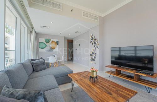 Jumeirah Village Circle Apartment | KeyHost - Large 1BR Apartment near Five hotel - Regent Court JVC - K370
