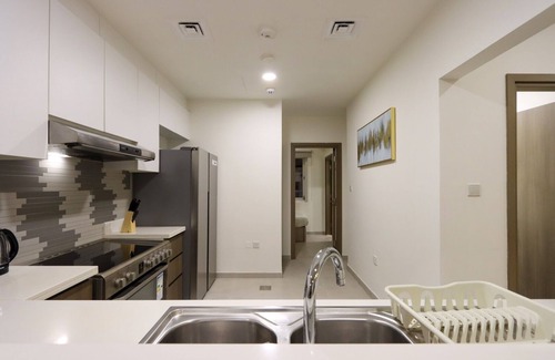 Dubai House | Livbnb- Classy 3BR+Maid's Villa with Private Patio