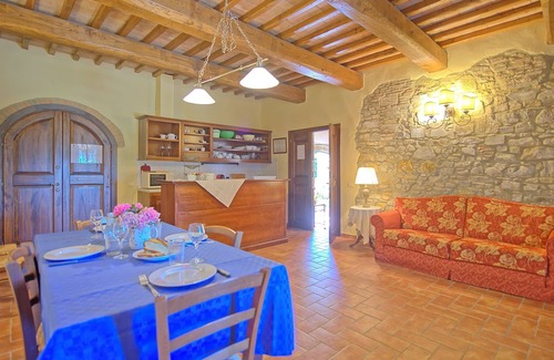 Barberino Tavarnelle Apartment | Lovely apartment for 8 people with WIFI, pool and pets allowed, close to Greve In Chianti