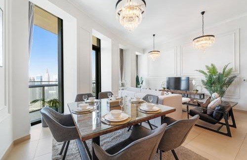 Downtown Dubai Apartment | Modern 2BR with Balcony Sea Views and Pool, Gym Near Attractions